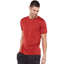 Men's Tek Gear® Dry Tek Tee -Tek Gear Shop 3932637 Cherry Berry Black