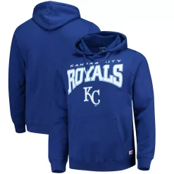 Men's Stitches Royal Kansas City Royals Team Pullover Hoodie
