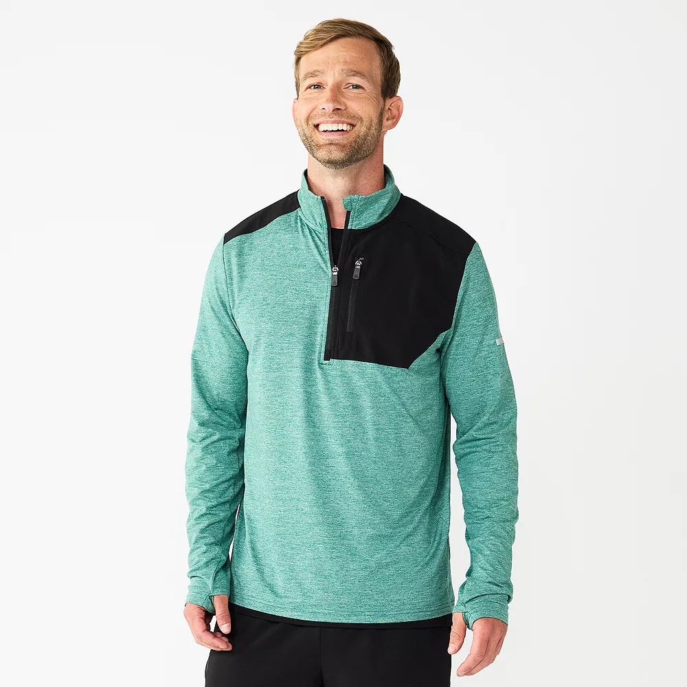 Men's Tek Gear® Mixed Media Pullover - Image 5