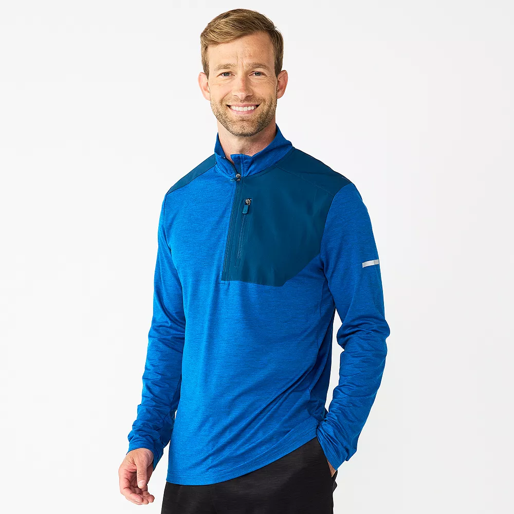 Men's Tek Gear® Mixed Media Pullover - Image 3