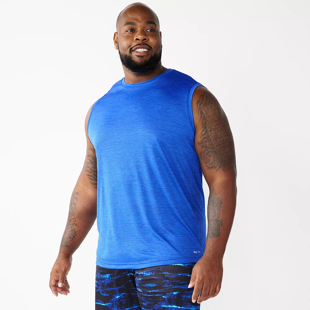 Big & Tall Tek Gear® Dry Tek Muscle Tee 3 Big & Tall Tek Gear® Dry Tek Muscle Tee