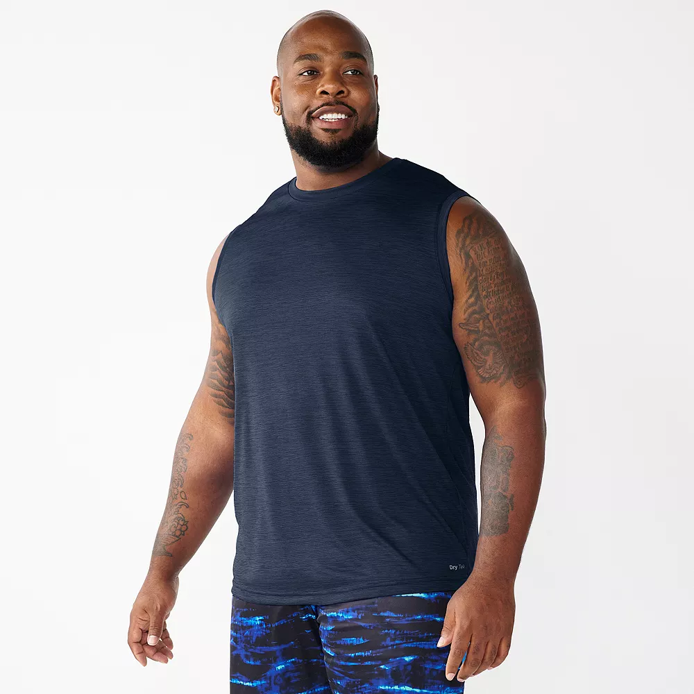 Big & Tall Tek Gear® Dry Tek Muscle Tee 5 Big & Tall Tek Gear® Dry Tek Muscle Tee - Image 3