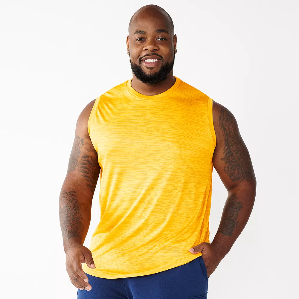 Big & Tall Tek Gear® Dry Tek Muscle Tee 7 Big & Tall Tek Gear® Dry Tek Muscle Tee - Image 5