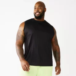 Big & Tall Tek Gear® Dry Tek Muscle Tee 22 Big & Tall Tek Gear® Dry Tek Muscle Tee -Tek Gear Shop 5261797 Mineral Black