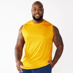 Big & Tall Tek Gear® Dry Tek Muscle Tee 20 Big & Tall Tek Gear® Dry Tek Muscle Tee -Tek Gear Shop 5261797 Orange Extreme Lava