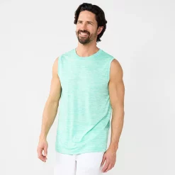 Men's Tek Gear® Dry Tek Muscle Tee 18 Men's Tek Gear® Dry Tek Muscle Tee -Tek Gear Shop 5262221 High Dive Brisk Mint
