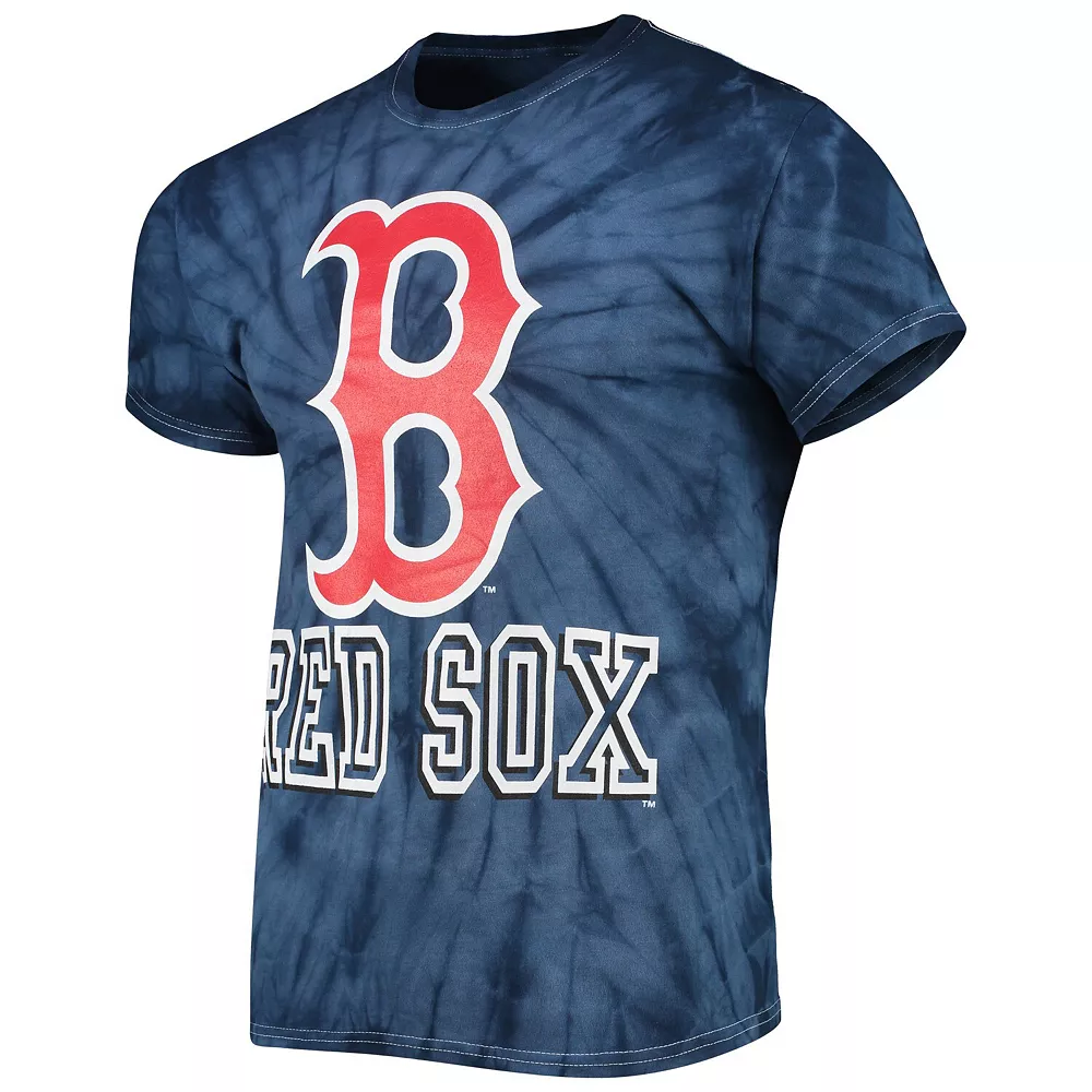 Men's Stitches Navy Boston Red Sox Spider Tie-Dye T-Shirt 5 Men's Stitches Navy Boston Red Sox Spider Tie-Dye T-Shirt - Image 3