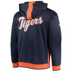 Men's Stitches Navy/Orange Detroit Tigers Team Full-Zip Hoodie 9 Men's Stitches Navy/Orange Detroit Tigers Team Full-Zip Hoodie -Tek Gear Shop 5385448 ALT3
