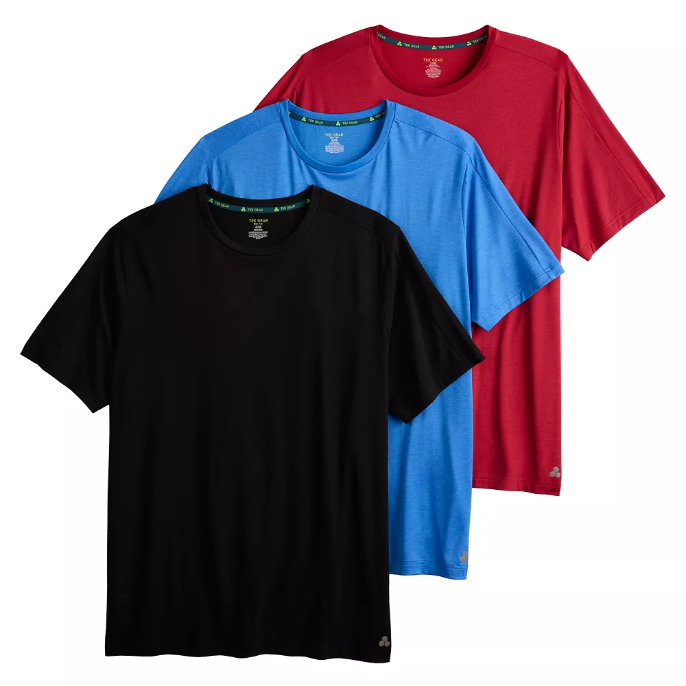 Big & Tall Tek Gear® 3-Pack Core Tee 4 Big & Tall Tek Gear® 3-Pack Core Tee - Image 2