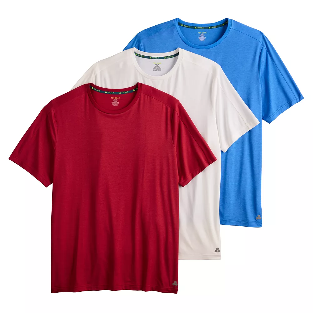 Big & Tall Tek Gear® 3-Pack Core Tee 5 Big & Tall Tek Gear® 3-Pack Core Tee - Image 3