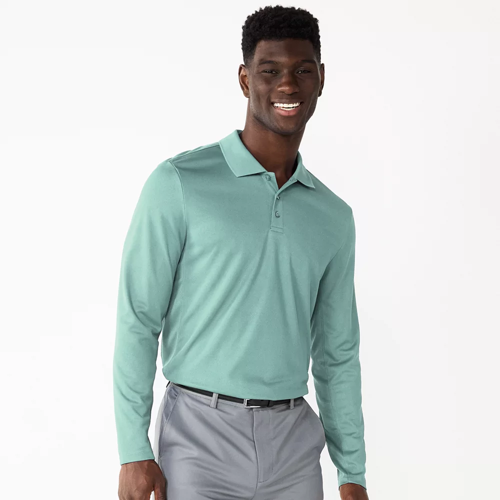 Men's Tek Gear® Solid Polo - Image 2